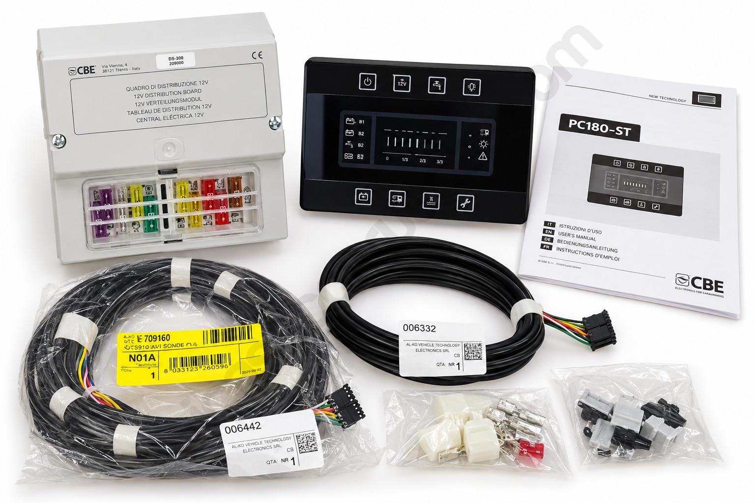 Kit elèctric CBE PC180-ST amb centraleta DS300