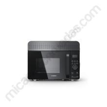 Micro-ondes Dometic AC MWAO 240 avec Airfryer et gril, vue de face en noir.