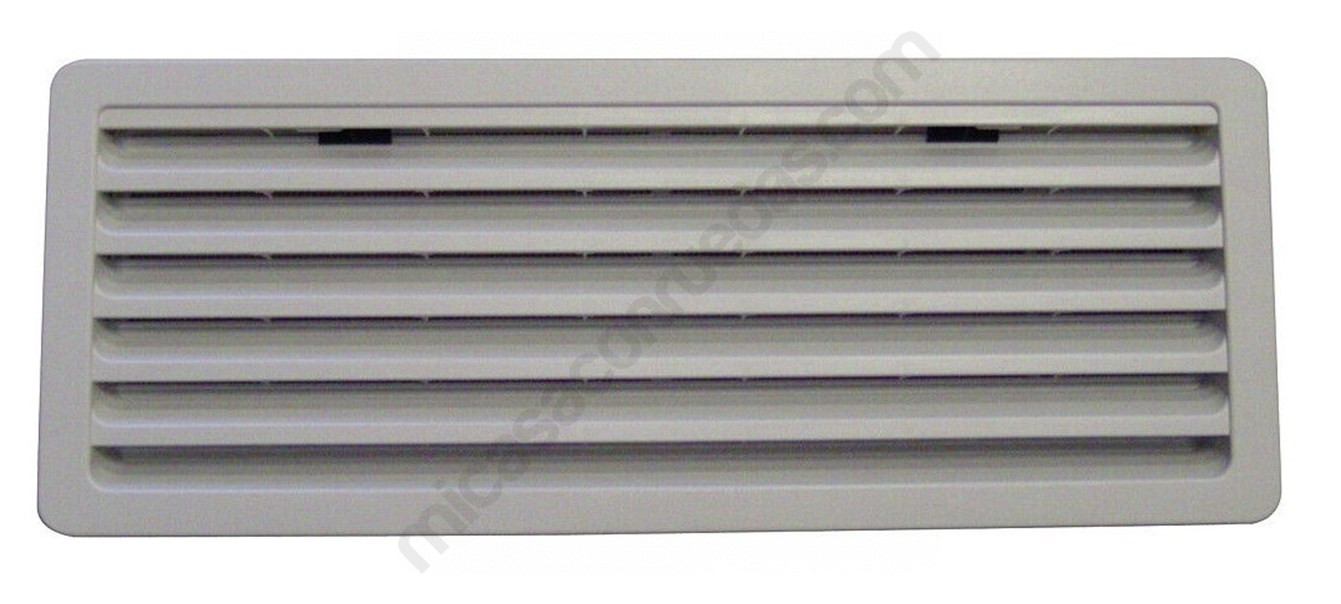 Grille de ventilation pour réfrigérateur THETFORD 483x186 - GRIS (Hymer)