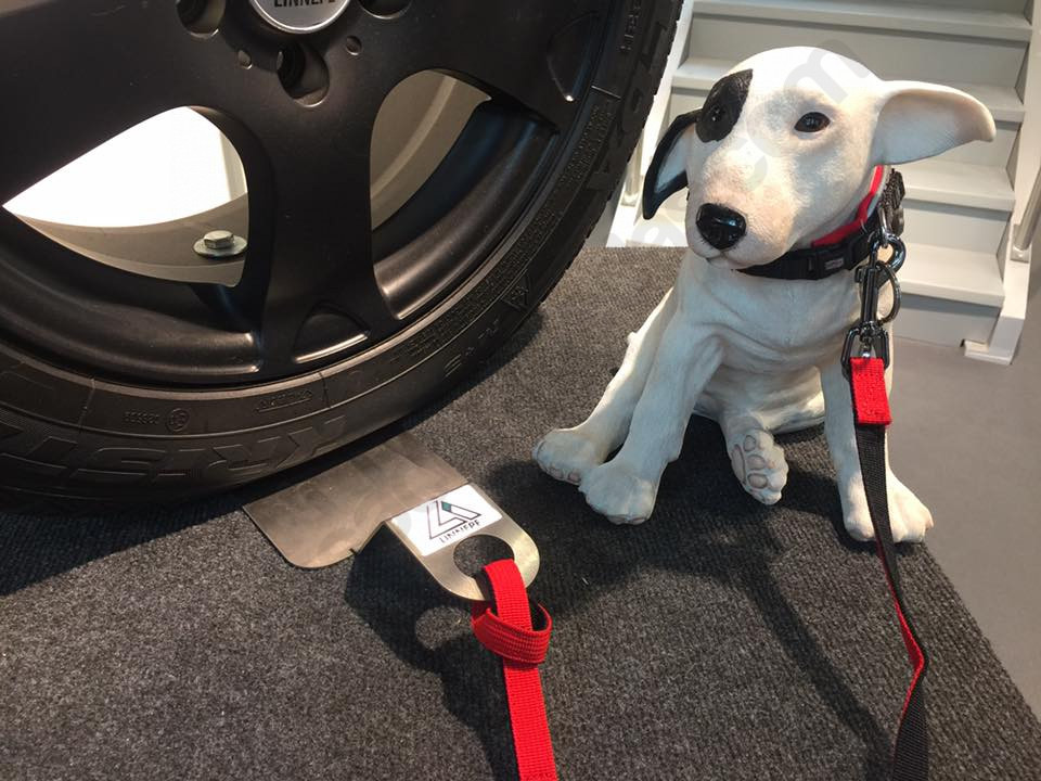 Dog Sitter - Enganche para animales de compañía en Aluminio