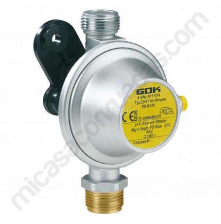Regulador de gas propano GOK Clase 1 – 29 mbar