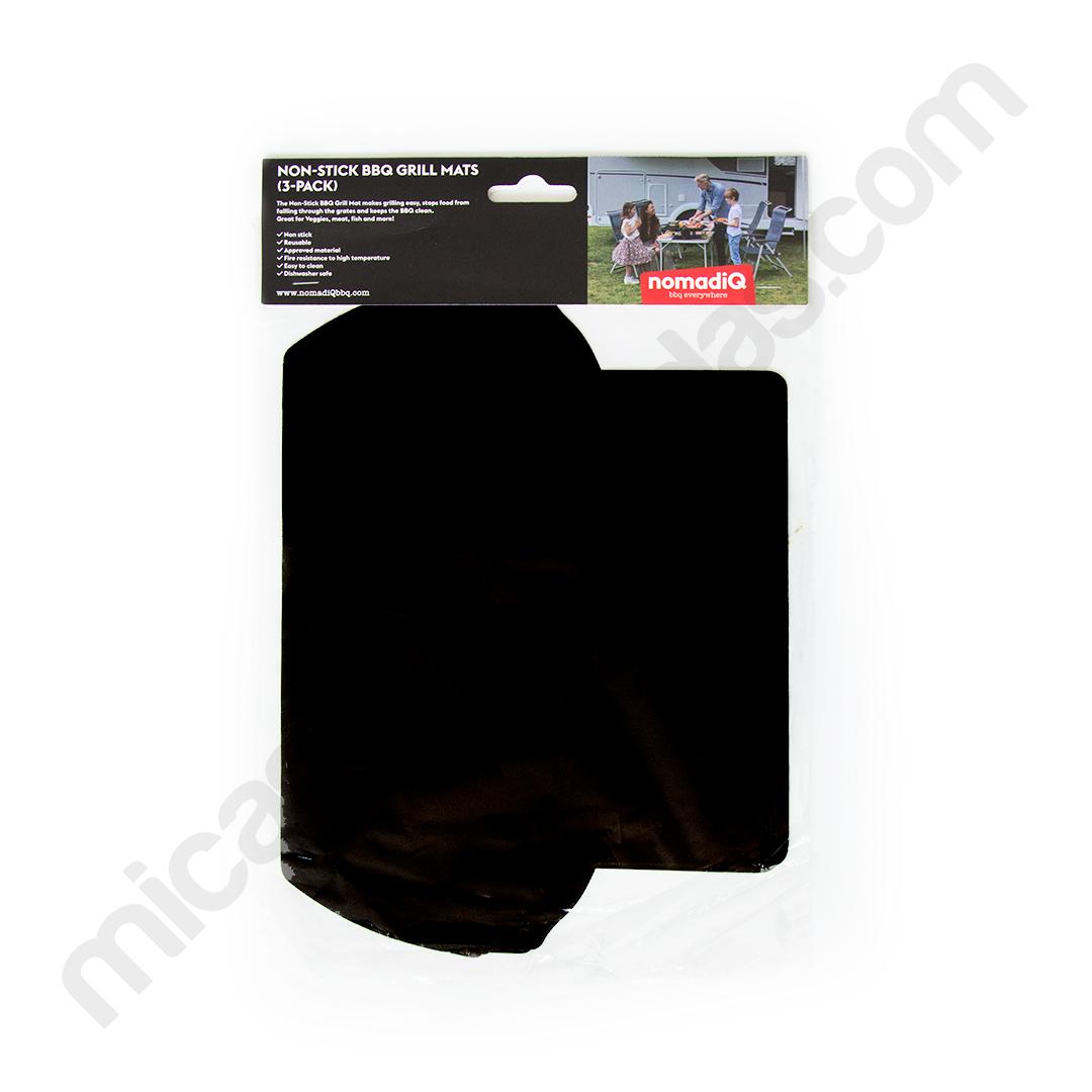 NomadiQ Non-Stick Grill Mats (Pack 3 unitats)