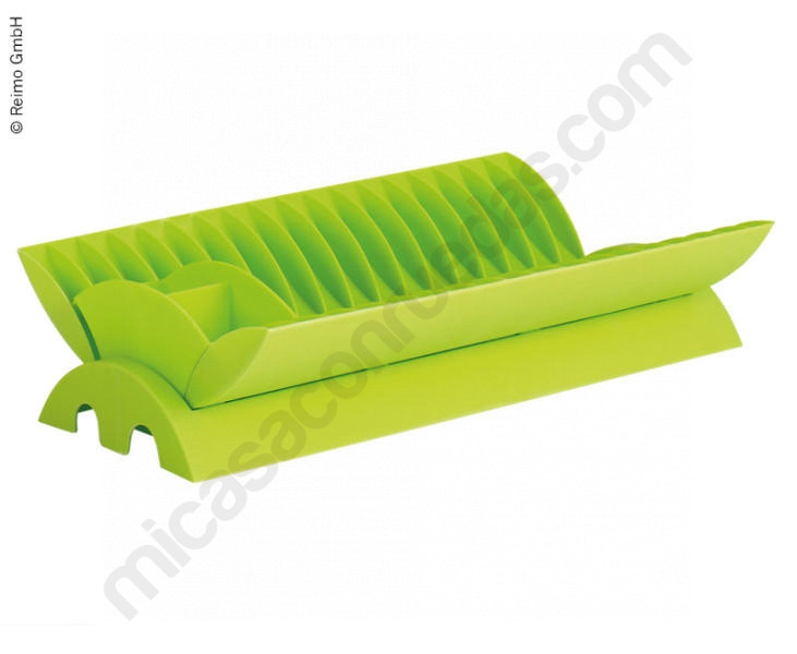 Égouttoir à vaisselle pliable (couleur : vert citron)