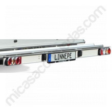 Barre lumineuse pour porte-moto Linnepe Xtrafold ou Findus