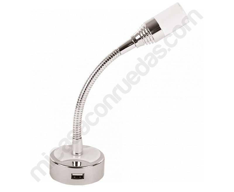 Llum de lectura LED amb USB, 12 v