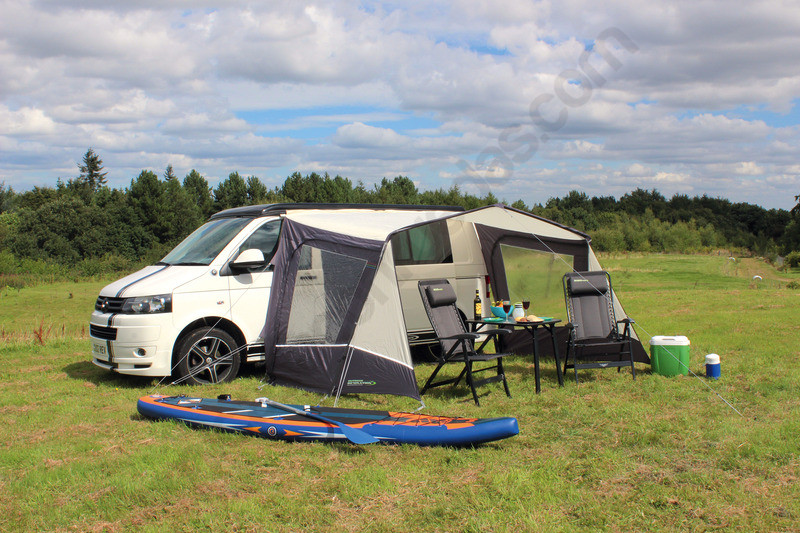 Auvent léger pour caravanes et camping-cars - Disponible en 3 hauteurs de montage