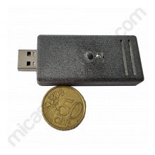 Alarma detector de gases USB