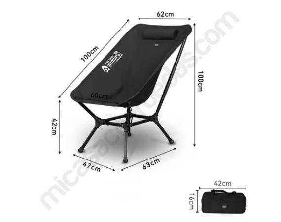 Silla Camping Plegable BUSBOXX Defthike Relaxing Lounge Chair Ultraligera medidas