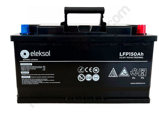 Bateria de Liti LiFePO4 150 Ah ELEKSOL