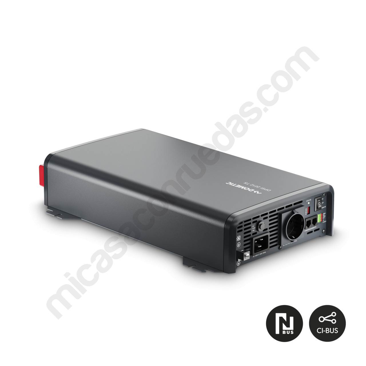 Inversor Dometic SinePower DPSI 2012TS – vista frontal