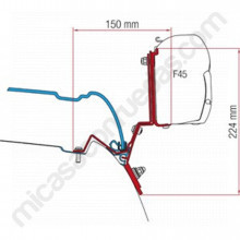 Adaptador tendal FIAMMA F35pro, F45 i F70 per a Mercedes Classe V Marco Polo + 2014