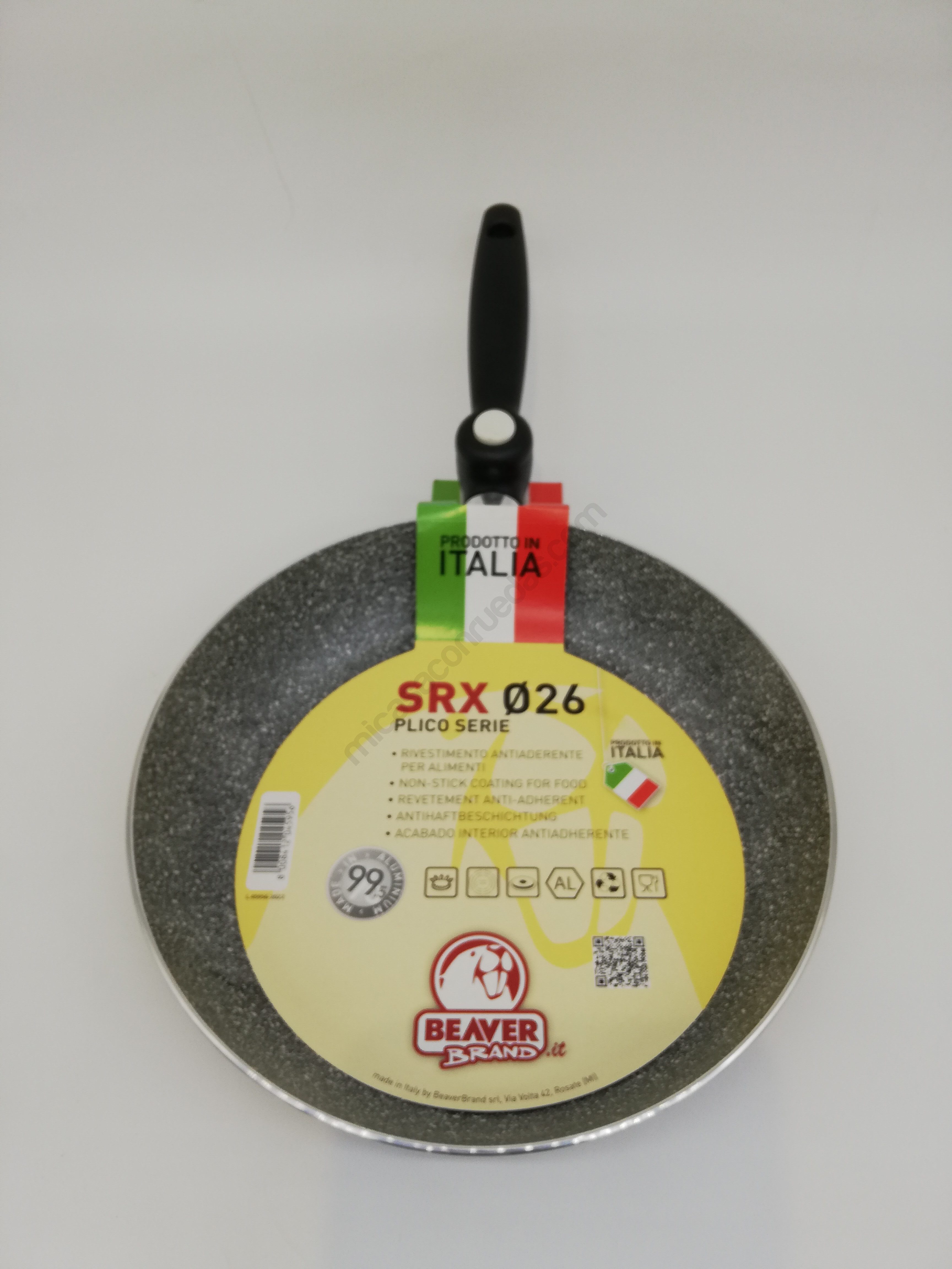Poêle à frire/Paella avec poignée rabattable 26 cm