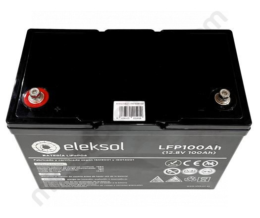 Batterie au lithium ELEKSOL LiFePO4 100 Ah