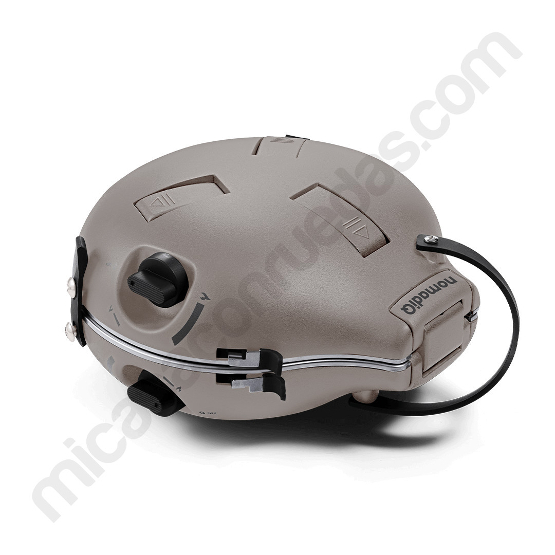 Cocina portátil nomadiQ Outdoor Cooking Stove 2 plegada, compacta y ligera