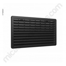 Grille Thetford 523 x 281 mm - NOIR