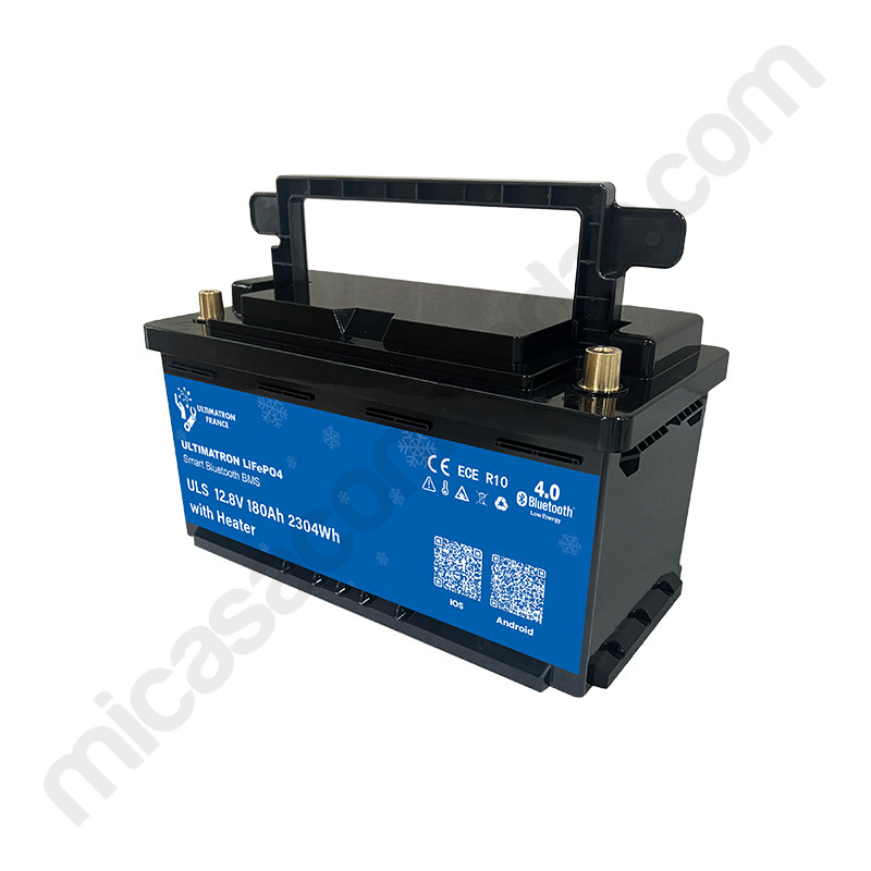 Batterie au lithium ULTIMATRON 180 Ah (LiFePO4)