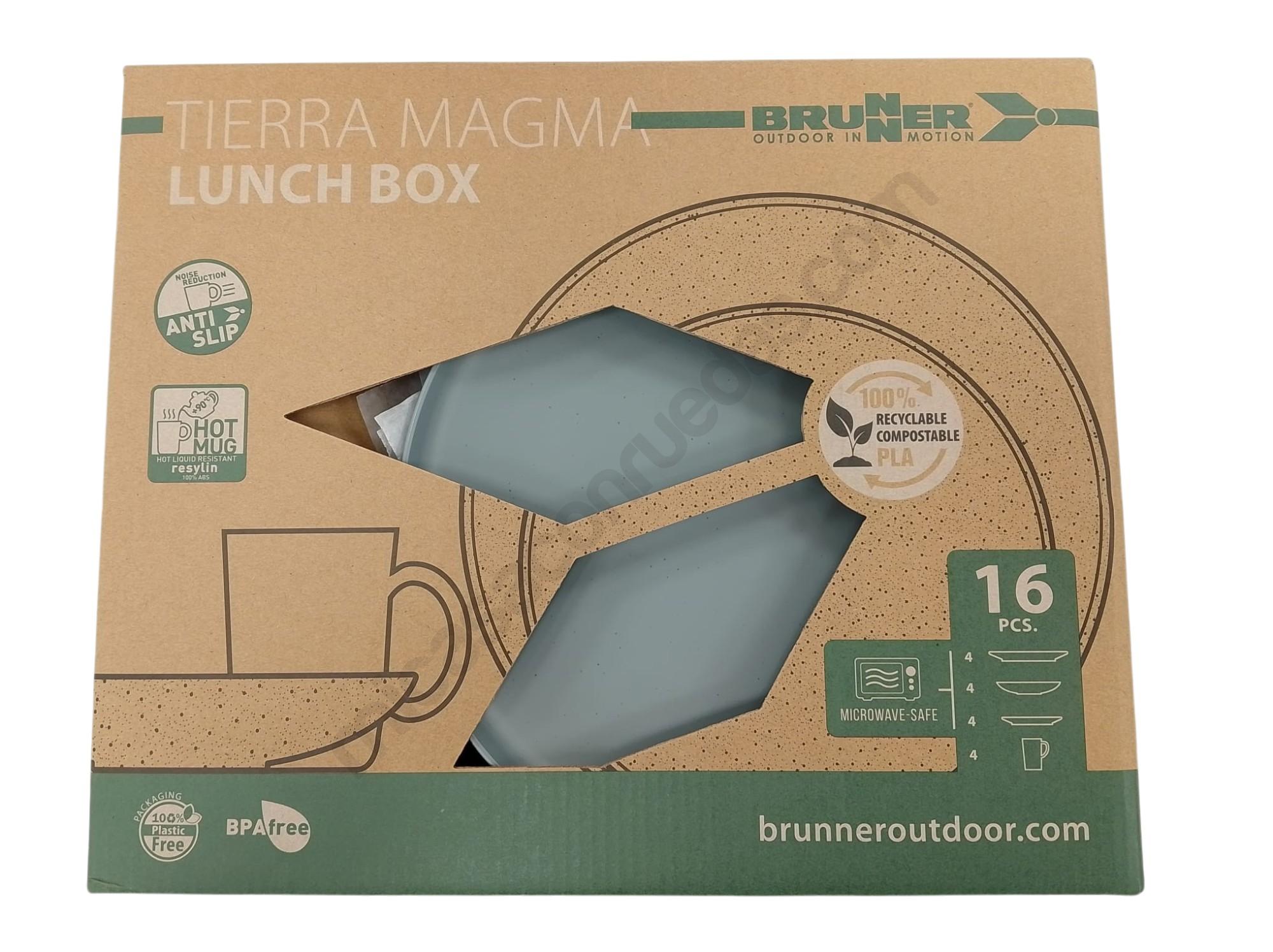 Service de table TIERRA MAGMA pour 4 personnes – 16 pièces
