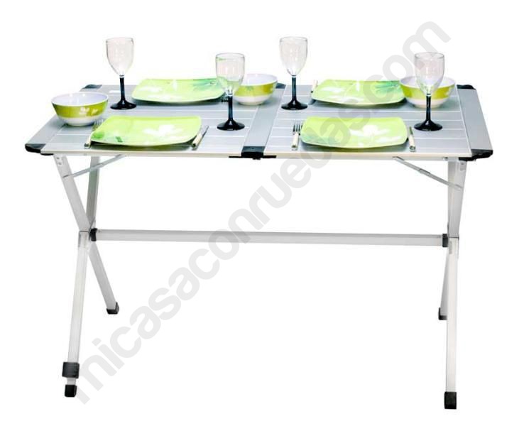 Table pliante en aluminium 4 personnes