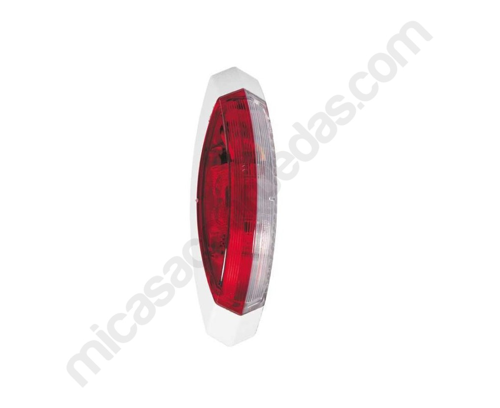 Luz de gálibo roja/blanca