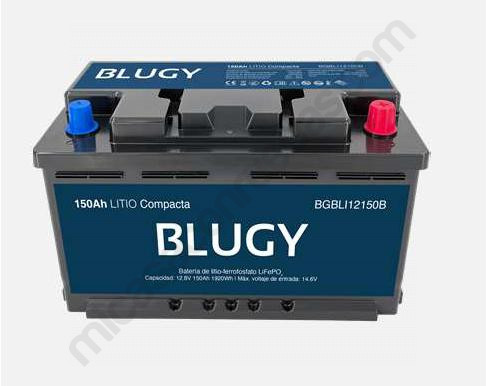 Batterie au lithium compacte BLUGY 150AH sous le siège
