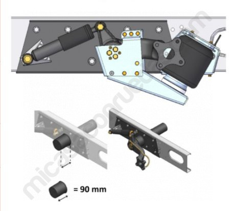 suspensio neumatica chasis ALKO