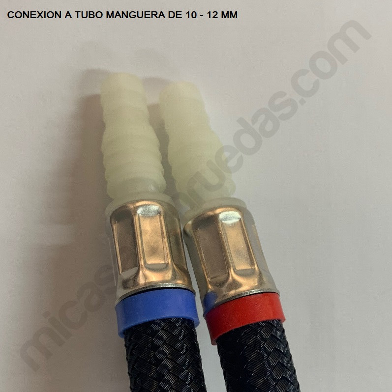 Conexión a tubo manguera de 10-12m