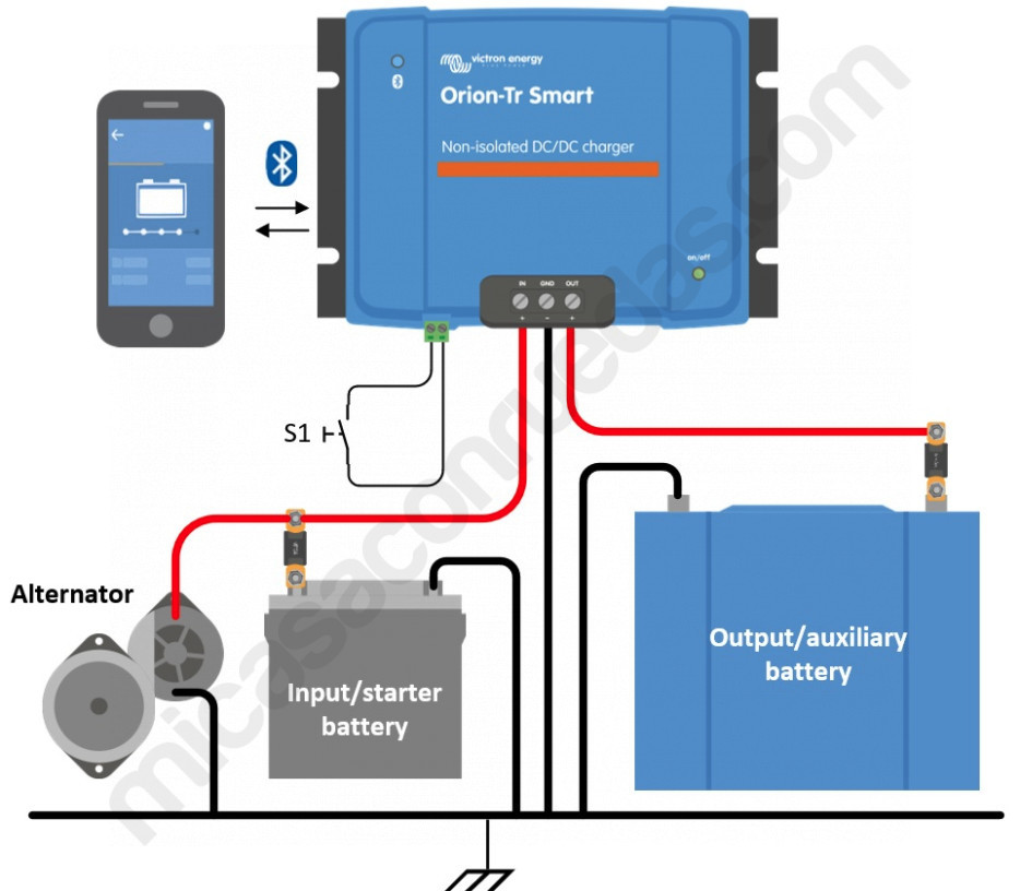 Cargador Booster Victron 30A Bluetooth