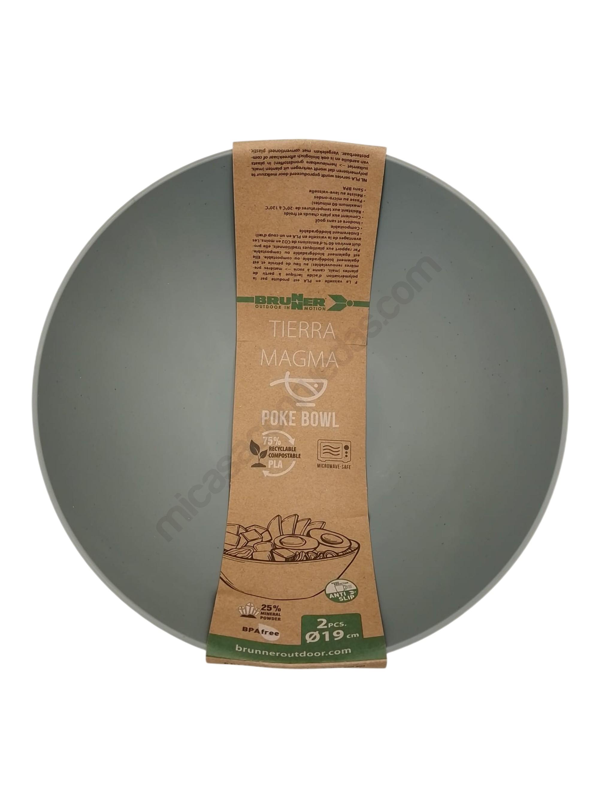Set de 2 Poke Bowls Terra Magma Ø 19 cm
