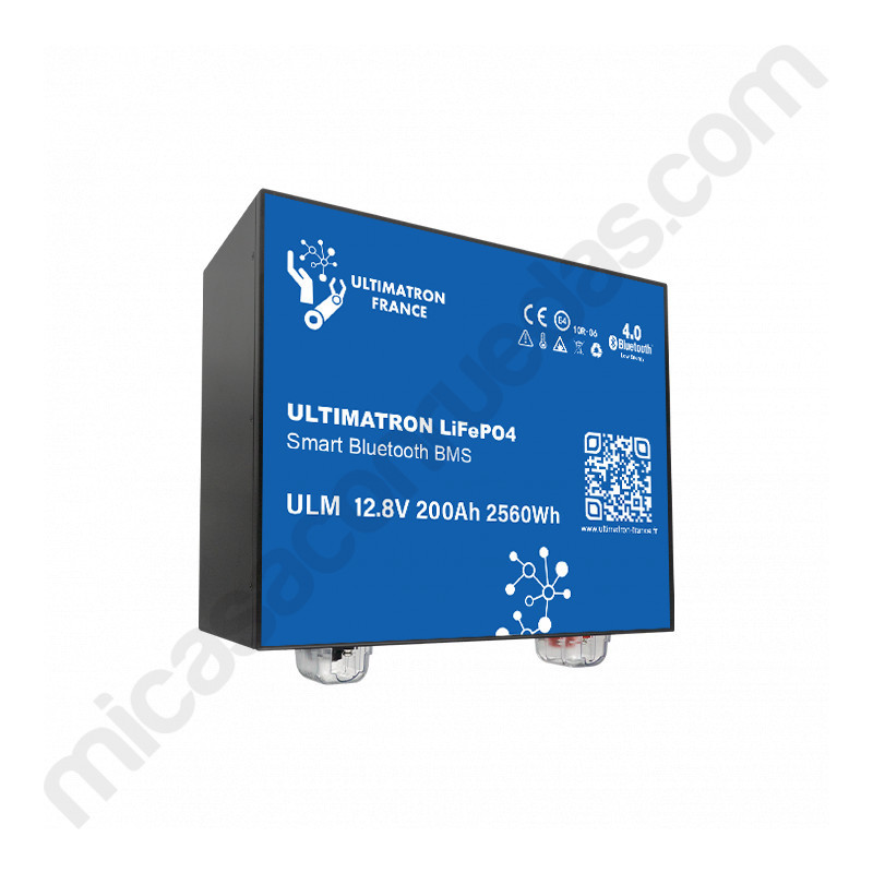 Batería LITIO Ultimatron LiFePO4 200ah para Fiat Ducato / Ford Transit