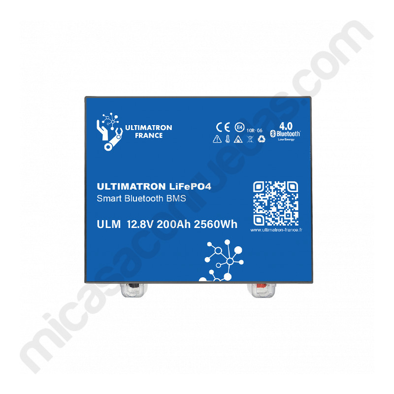 Bateria LITIO Ultimatron LiFePO4 200ah per a Fiat Ducato / Ford Transit