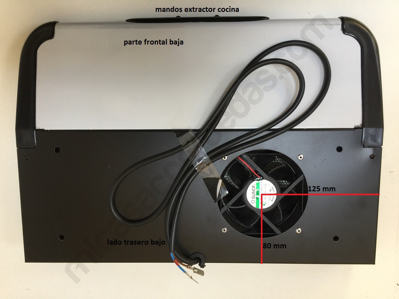 Extracteur de cuisine 12 V Baraldi