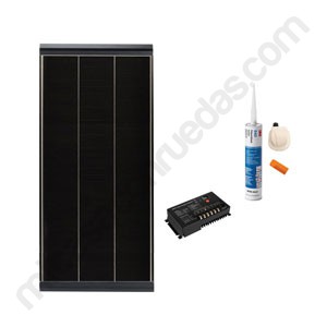 Placa solar PERC autocaravana 130w