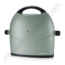 NomadiQ E-BBQ eléctrica portátil cerrada, lista para transportar