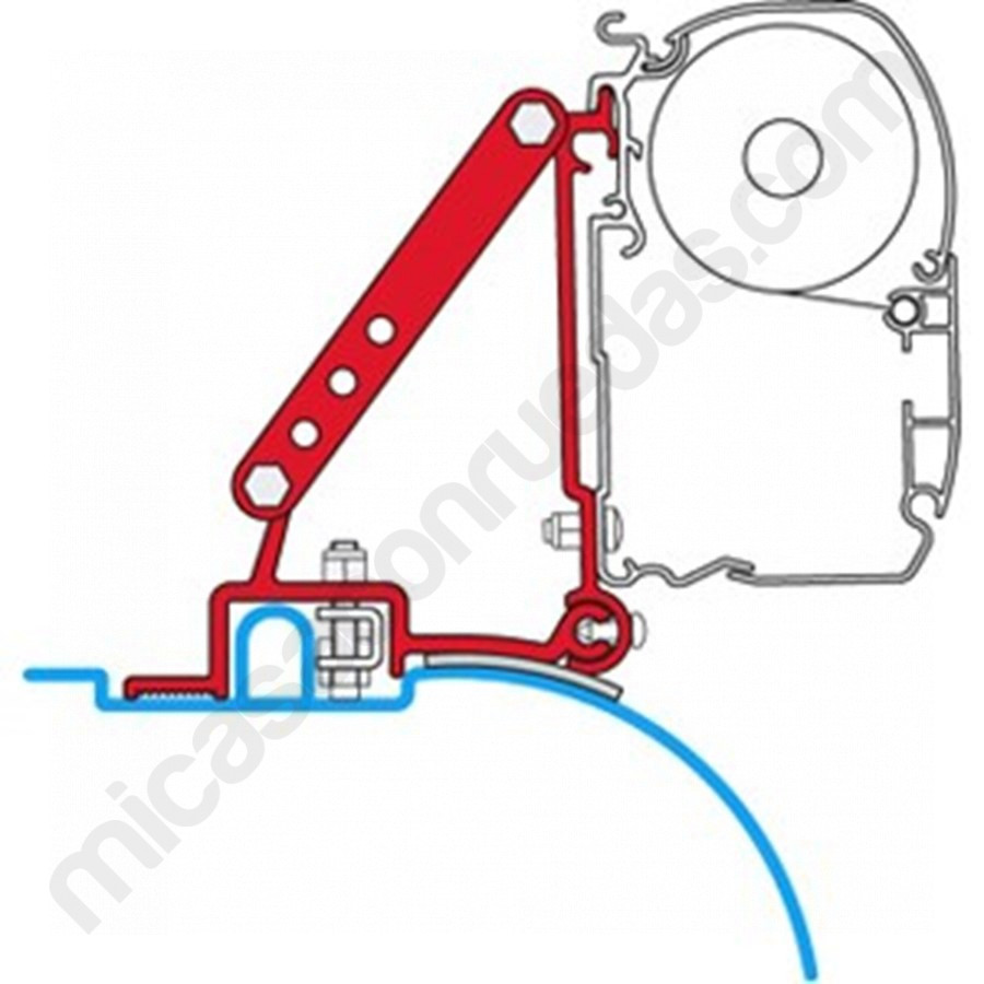 Adaptateur de store FIAMMA F45 et F70 pour DUCATO/JUMPER/BOXER H2 + 2006