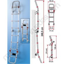 Escalera para camper