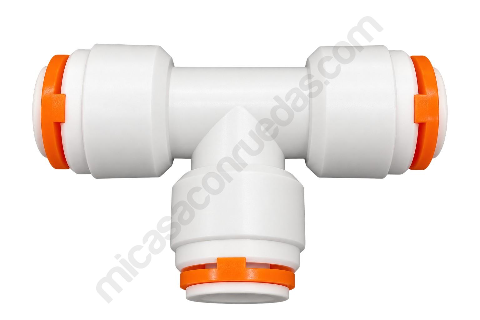Raccord en T pour tube rigide de 12 mm - Uniquick